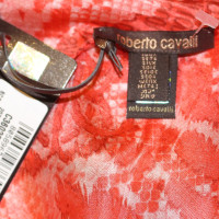 Roberto Cavalli Zijden sjaal met Tiger Motif