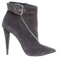 Giuseppe Zanotti Suede Ankle Boots in grey