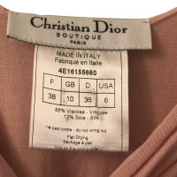 Christian Dior Top avec des draperies