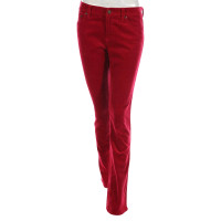 Ralph Lauren Paio di Pantaloni in Cotone in Rosso