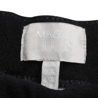 Other Designer Mrs Hugs - Leatherleggings in black