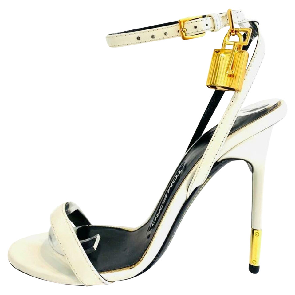 Tom Ford Sandals Leather in White