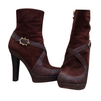 Escada Ankle Boots Suede