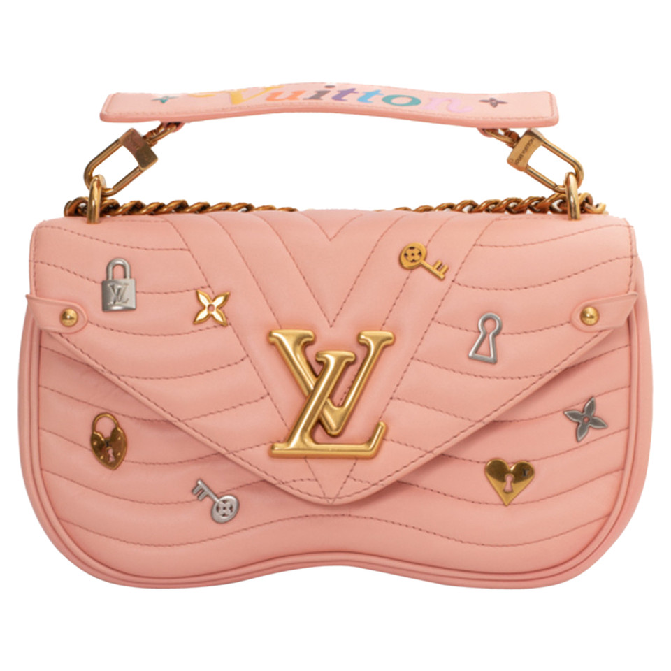 Louis Vuitton New Wave MM aus Leder in Rosa / Pink