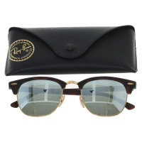 Ray Ban "Clubmaster" in brown / gold colors