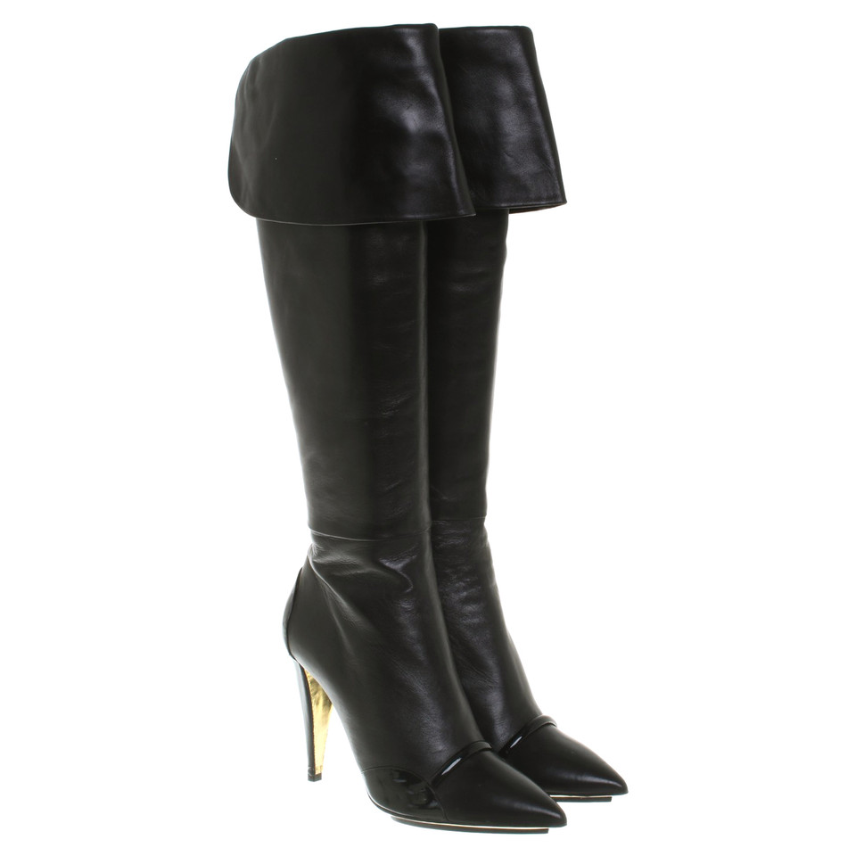 Emanuel Ungaro Bottes en noir