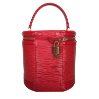 Louis Vuitton "Cannes Epi leather" in Red