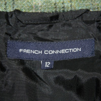 French Connection manteau à carreaux