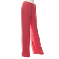 Escada Pantalone in seta rosa