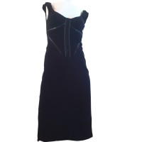 Karen Millen Kleid aus Viskose in Schwarz
