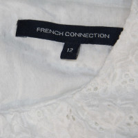 French Connection Robe en blanc