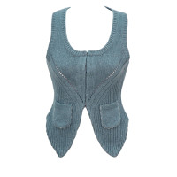 Noa Noa Vest in Turquoise