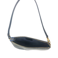 Christian Dior Saddle Bag aus Lackleder in Khaki