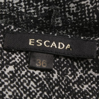 Escada top with print motif