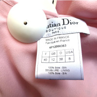Christian Dior Seidenkleid mit Schnürungen