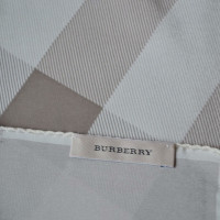 Burberry silk scarf with check pattern