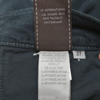 7 For All Mankind Corduroy trousers in petrol