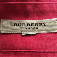 Burberry Nova-Check-Bluse mit Fransen