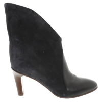 Chloé Leather ankle boots in black
