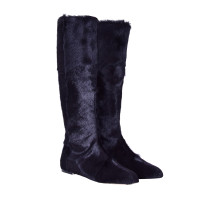 Dolce & Gabbana Boots Fur in Black