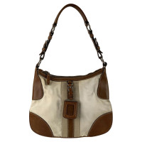 Prada Tote Bag aus Canvas in Beige