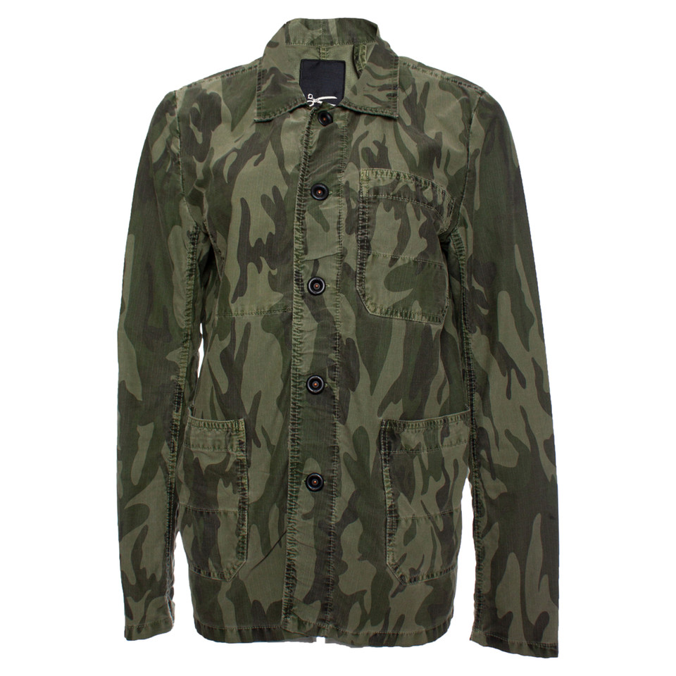 Denham Jacket/Coat Cotton in Green