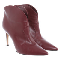 Gianvito Rossi Ankle boots Leather in Bordeaux