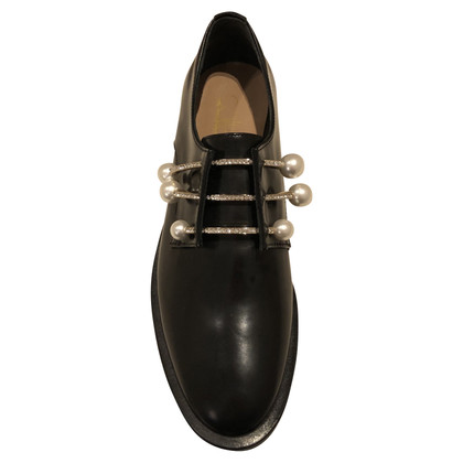Coliac Chaussures à lacets en Cuir en Noir