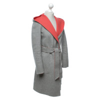 René Lezard Jacket/Coat Wool in Grey