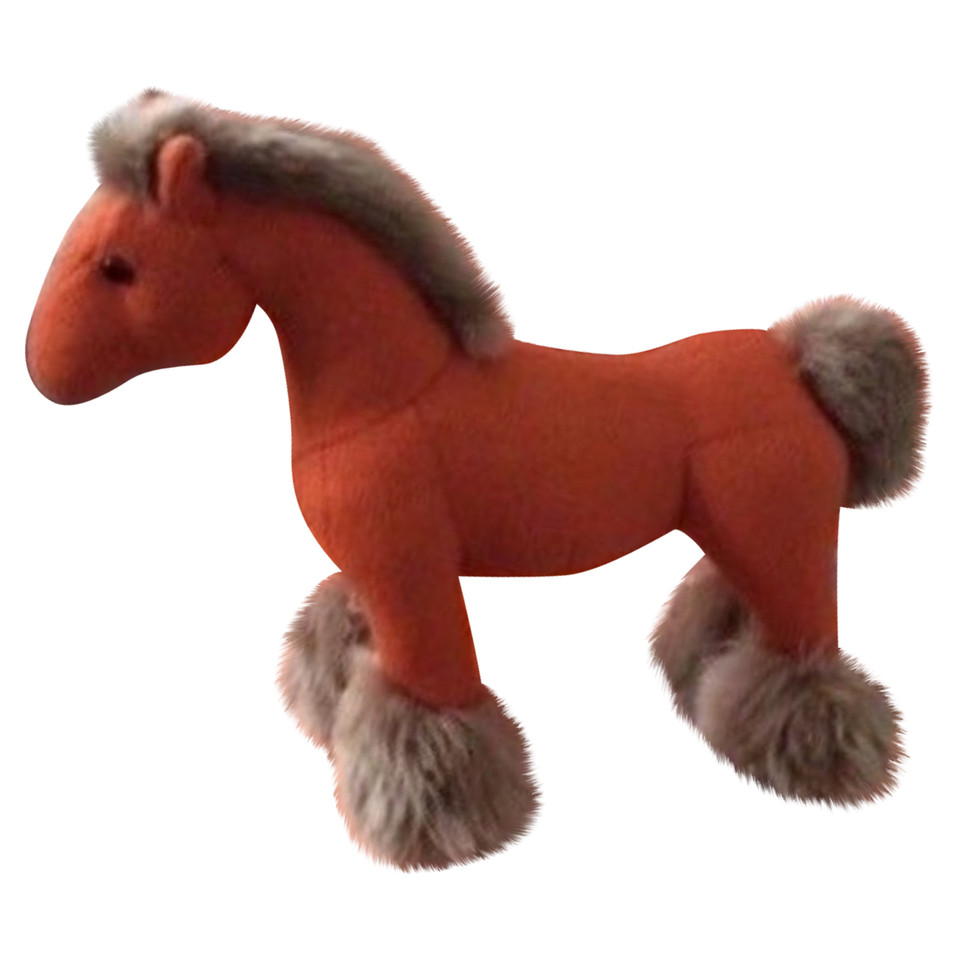 Hermès Paard in oranje