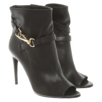 Burberry Bottines en Cuir en Noir