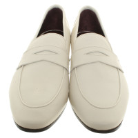 Bougeotte Slippers/Ballerinas Leather in Cream