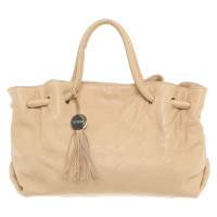 Furla Leder-Handtasche in Beige