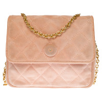 Chanel Flap Bag Suède in Roze