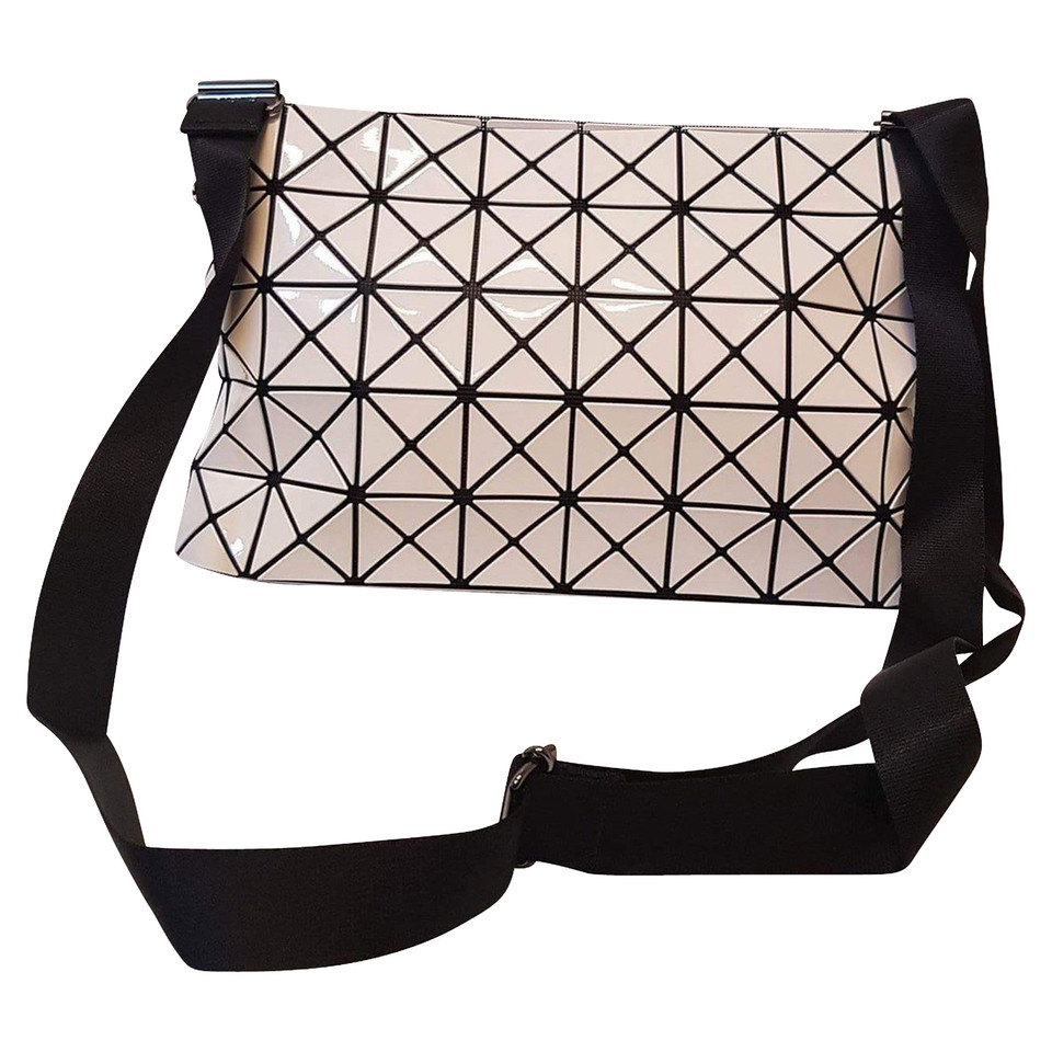 Issey Miyake "Bao Bao cross body bag" in white