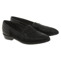 The Kooples Slippers/Ballerinas Fur in Black