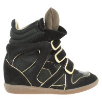 Isabel Marant Etoile Trainers Suede in Black