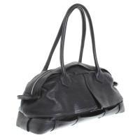 Jean Paul Gaultier Leather handbag in black