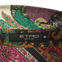 Etro Robe avec motif coloré