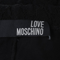 Moschino Love trousers made of lace