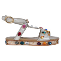 Dolce & Gabbana RUNWAY strass sandalen Beige