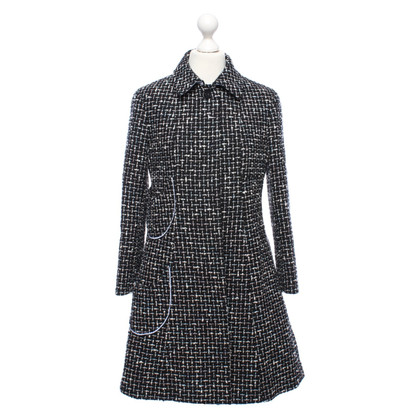 Christian Dior Coat in black and white