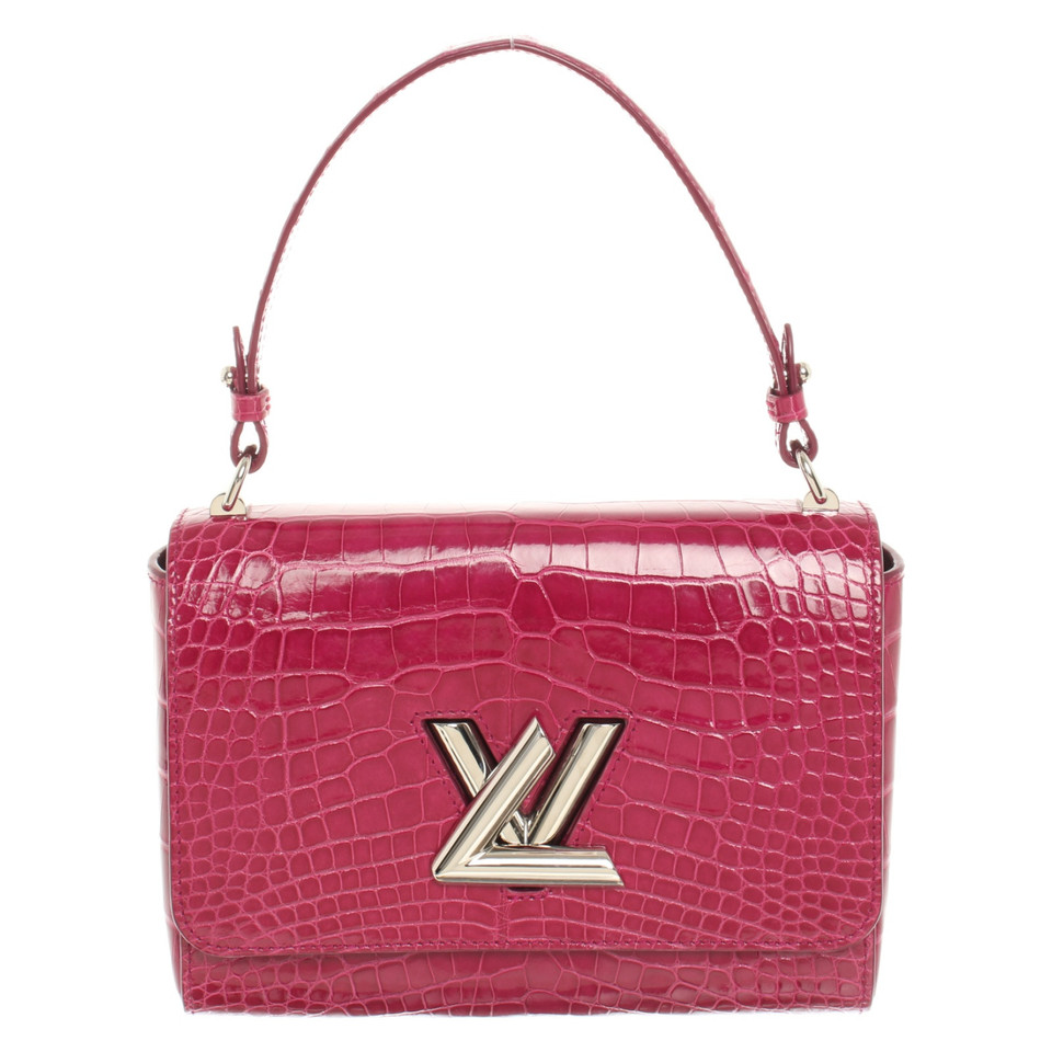 Louis Vuitton Twist MM23 Leather in Fuchsia