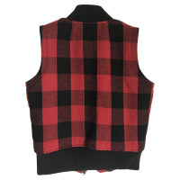 Madewell Vest met geruit patroon