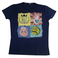Moschino Love Top Cotton in Blue