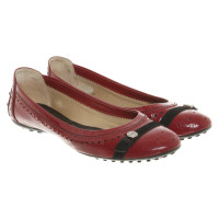 Tod's Ballerinas in red