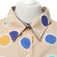 Wunderkind Blouse with polka dots