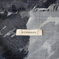 Burberry XXL kasjmierdoek met zijde / wol