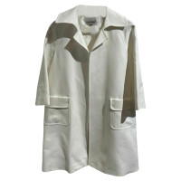 Dice Kayek Veste/Manteau en Coton en Blanc