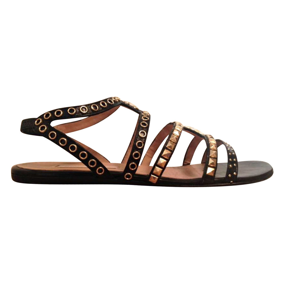 Pura Lopez Sandalen met klinknagels